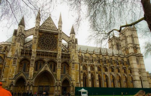 Westminster Abbey Side View